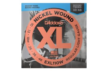Подробный обзор серии D’Addario Nickel Wound EXL