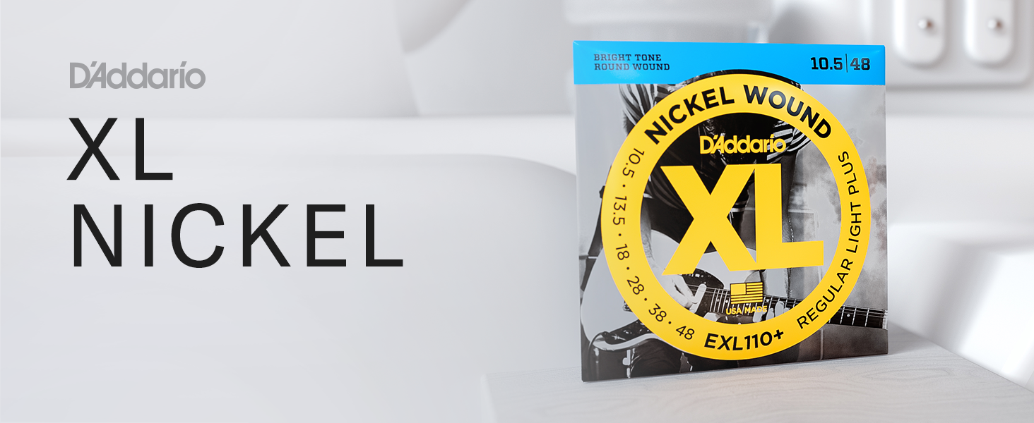 пачка струн D'addario EXL 