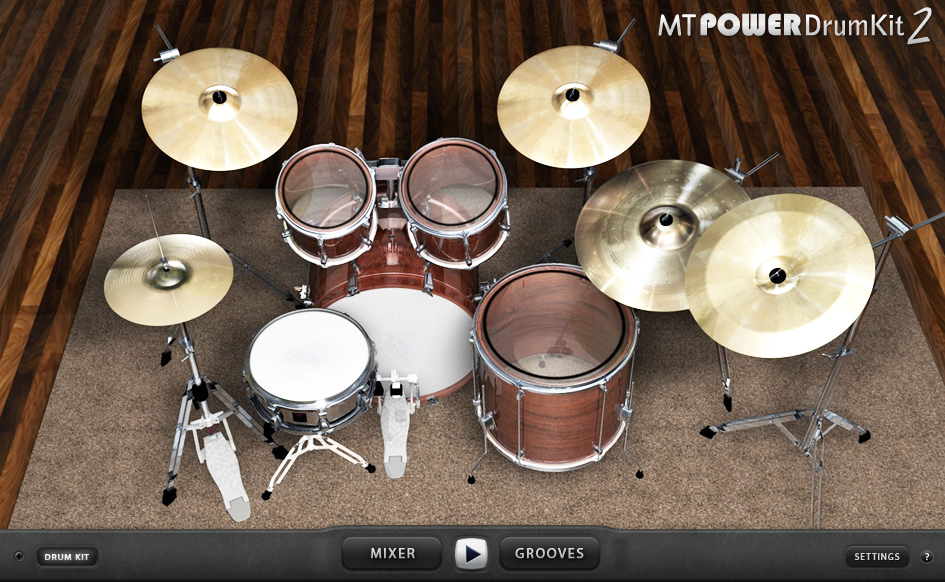 Mt Power Drum Kit скріншот плагіну