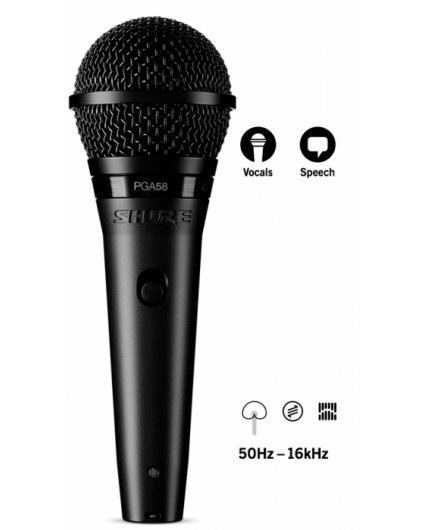 Вокальний мікрофон Shure PGA58